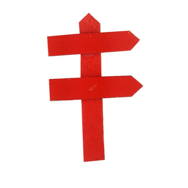 ROAD SIGN: RED
