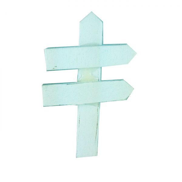 ROAD SIGN: WHITE