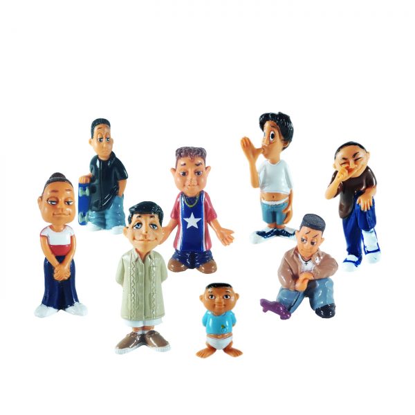 8 URBAN FIGURES-SET