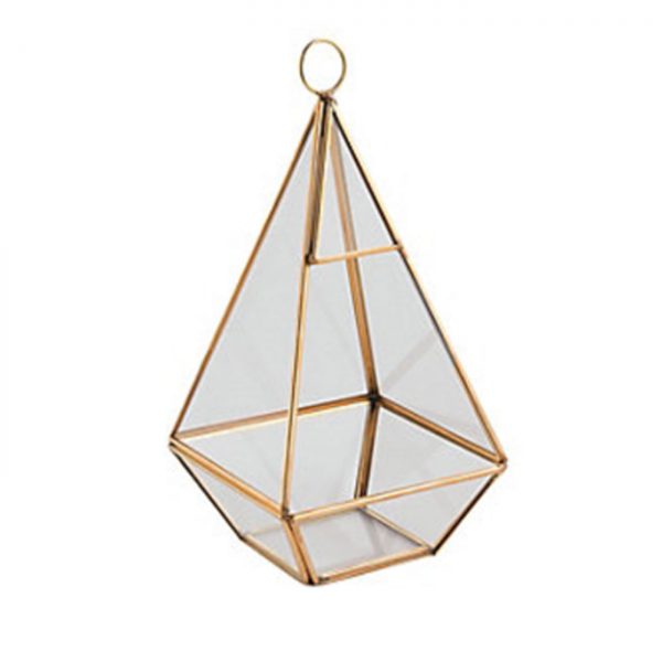 Gold Geometric Hanging