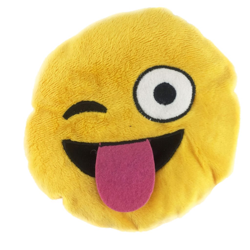 emoji plush doll