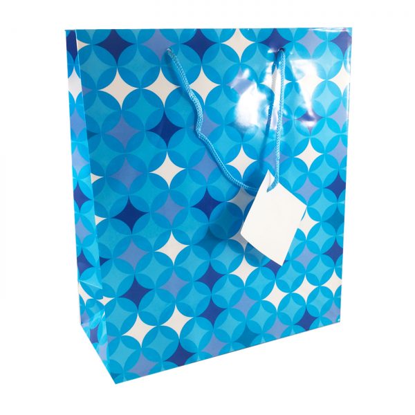 DIY BLUE DIAMONS PATTERN