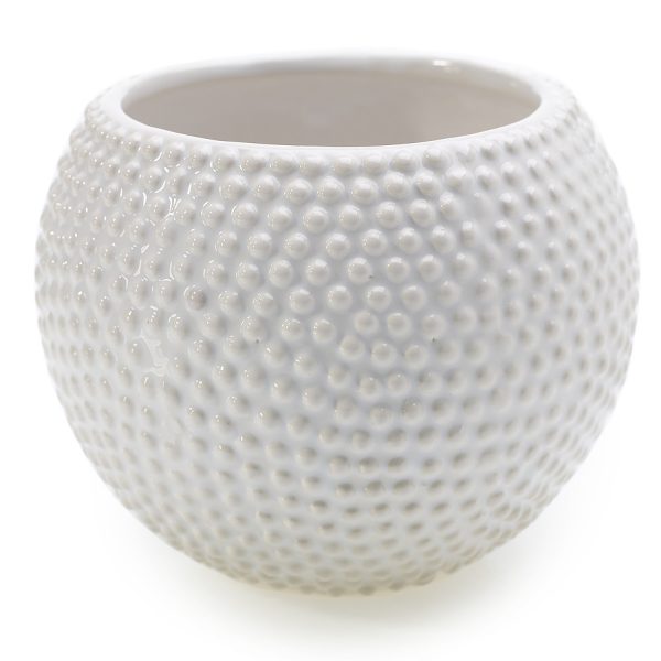Spotti Pot  White