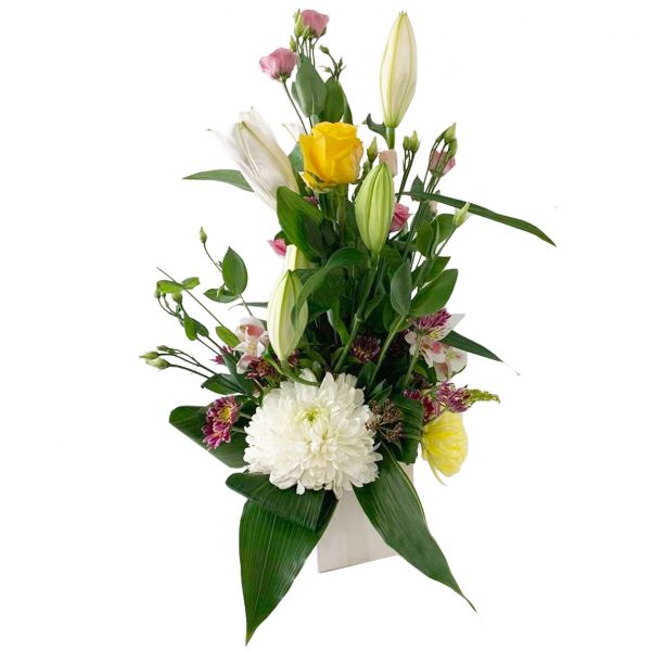 Crowning Rose with Lilies