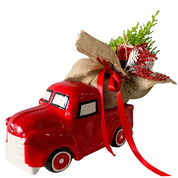 Pick Up Truck With Tree