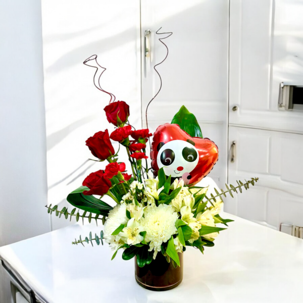 Heart Panda Love