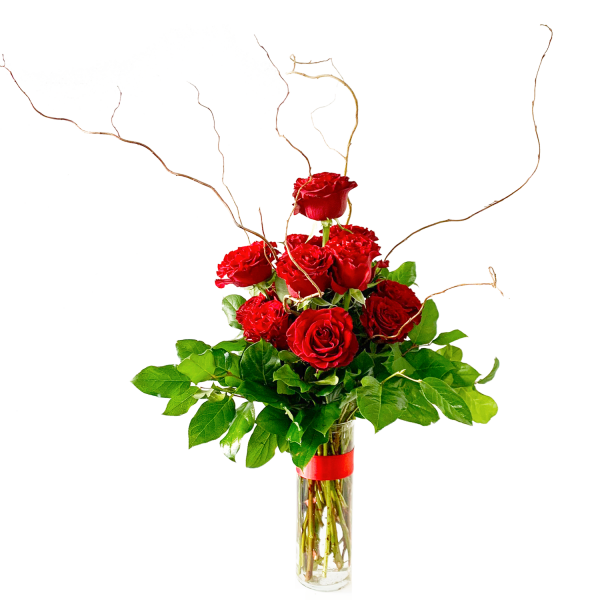 Whimsical Heart Roses