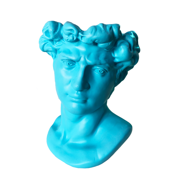 Man Bust Planter - Image 6