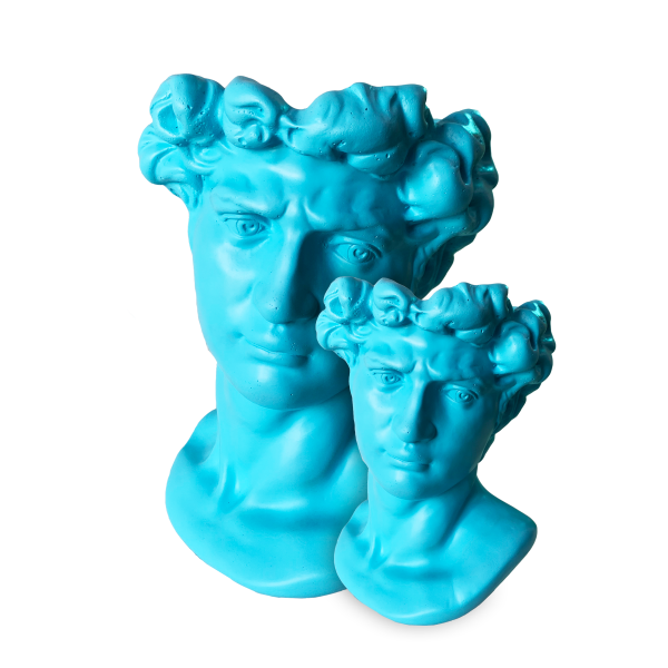 Man Bust Planter - Image 5