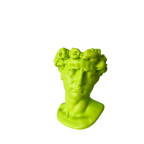 Man Bust Planter - Image 4