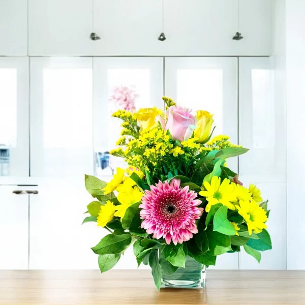 Rays of Pinks & Yellows