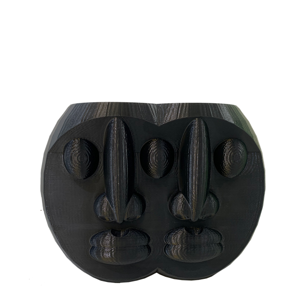 Moai Mirror Head Statues - Image 3