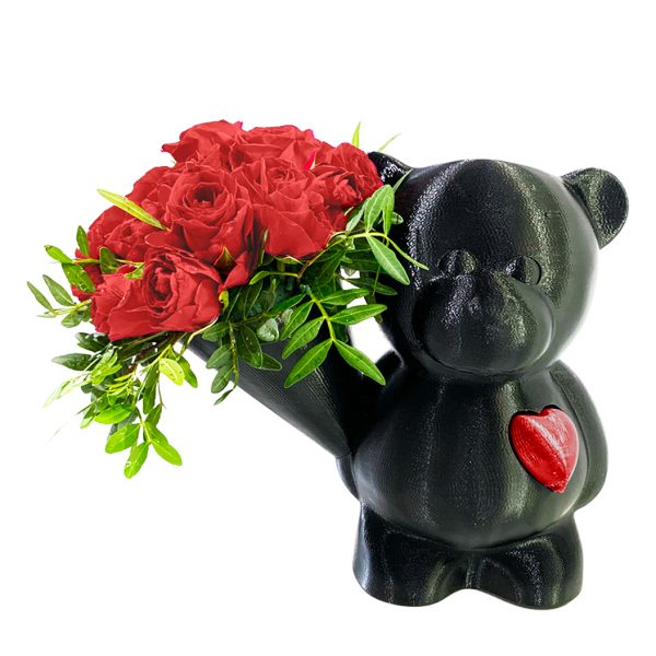 BEAR HUGS with Bouquet - Image 2