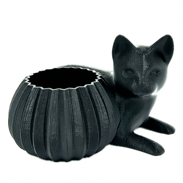 Cat Laying Pot