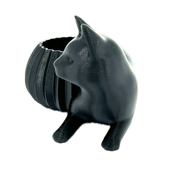 Cat Laying Pot - Image 3