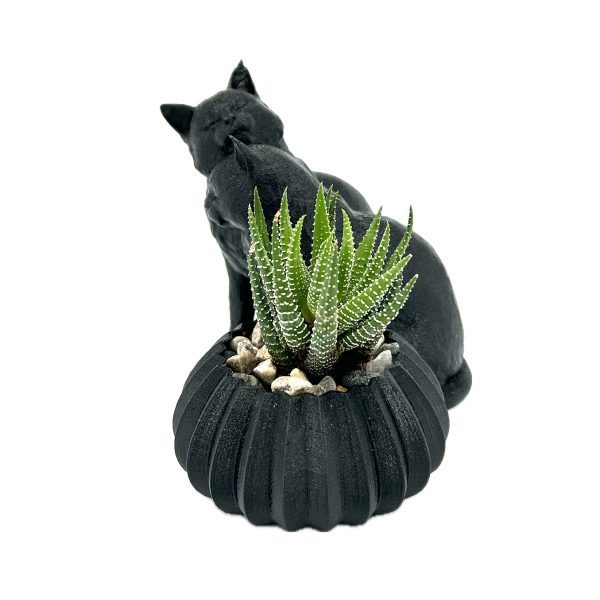 Cuddling Cats Pot - Image 4