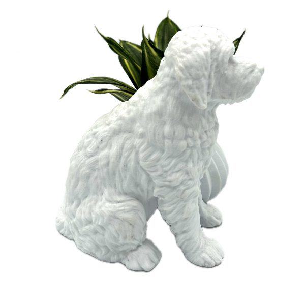 Golden Poodle  Dog Pot - Image 2