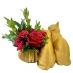 Cuddling Cats Floral - Image 3