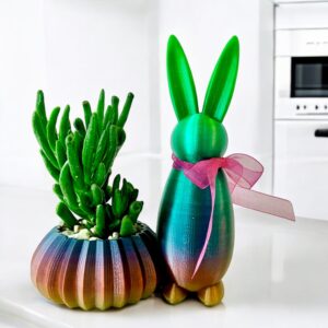 SINGLE EASTER BUNNY RAINBOW